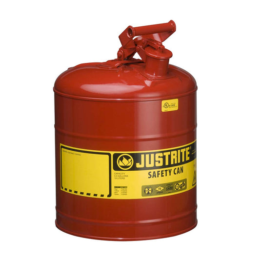 Justrite 7150100 5G/19L SAFE CAN RED
