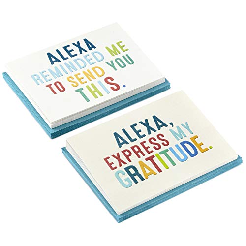 Hallmark Amazon Alexa Thank You Cards Assortment