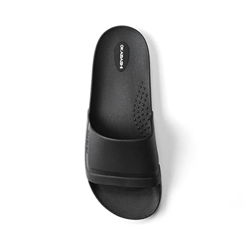 Okabashi Coast Men S Slide Sandals-Black