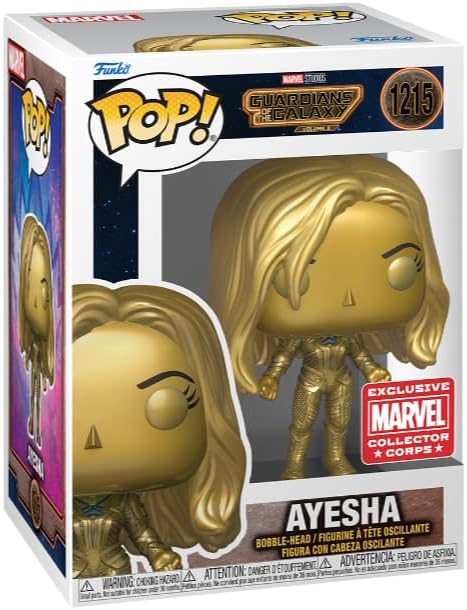 Pop! Guardians of The Galaxy Vol. 3 Marvel Collector Corps Exclusive Ayesha #1215