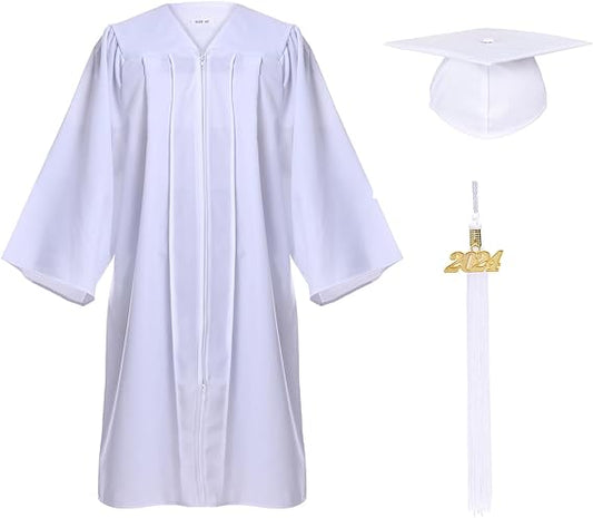 Graduation Cap and Gown Tassel Set 5'9"-5'11", 2023