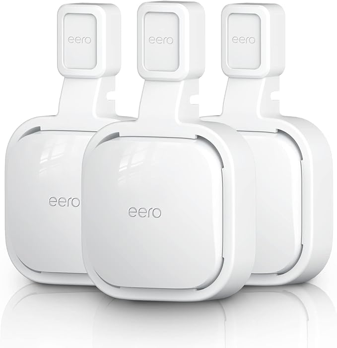 Paquete de 3 soportes de pared para sistema Wi-Fi de malla eero Pro 6e/Pro 6 