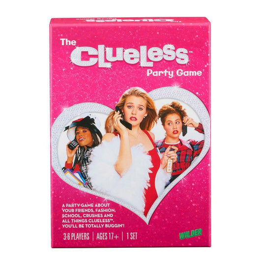 The Clueless Spinner Party Game de Wilder con 150 cartas, hecho para 3-6 jugadores