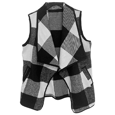 West Loop Buffalo Plaid Vest