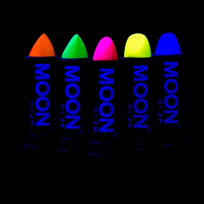 Lápiz labial Blacklight Neon UV 0,16 oz intenso 