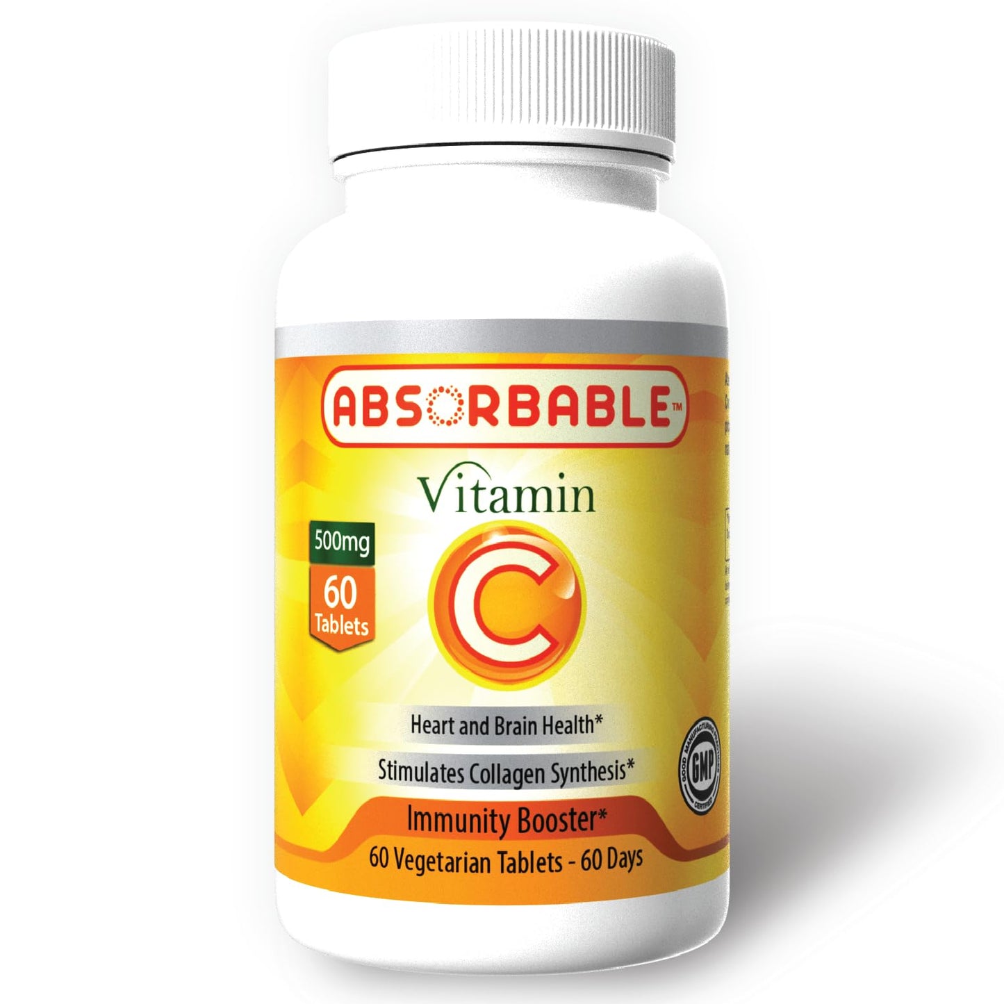 Vitamina C ABSORBIBLE 500 Mg Con Rosa Mosqueta