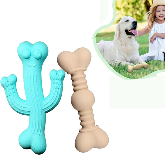 2 Pcs Dog Chew Toys for Aggressive Chewers
