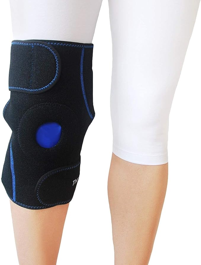 Envoltura de hielo para rodilla: envolturas de gel reutilizables para frío y calor para aliviar la compresión del dolor, la hinchazón, el desgarro de menisco y la cirugía para atletas y personas mayores: artículos imprescindibles para el embarazo 