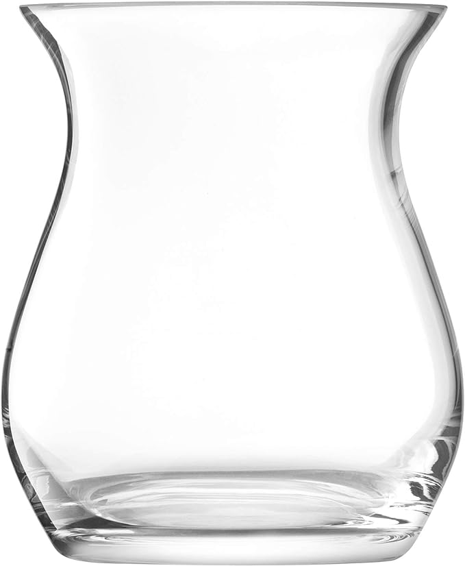 LSA FW34 Flower Open Posy Vase H9in Clear