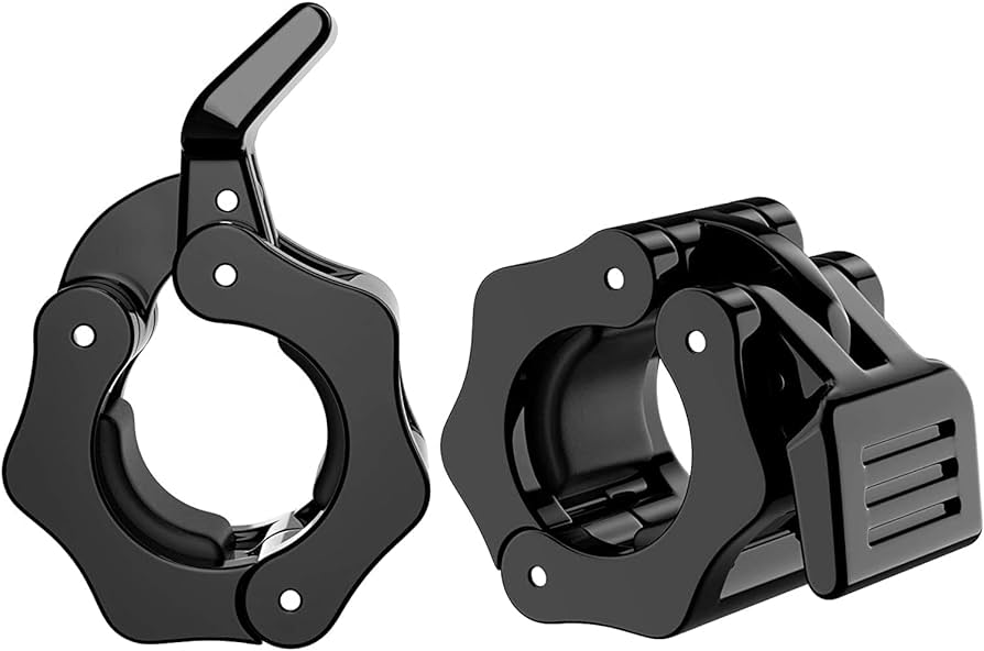 MoKo Gym Clamp Collars, 25mm Black