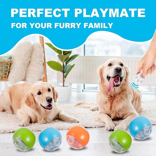 Interactive Dog Ball  Automatic Moving, USB Rechargeable