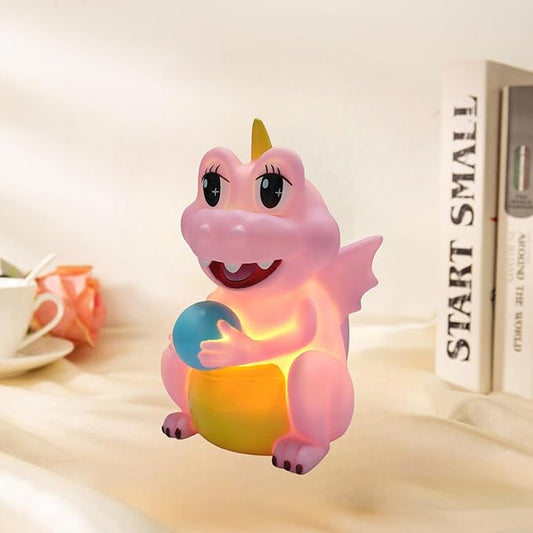 Baby Dragon Nightlight: 7 Colors, Touch or Remote Control, Durable Nursery Light for Baby and Toddler - Perfect Animal Night Light for Girls and Boys.