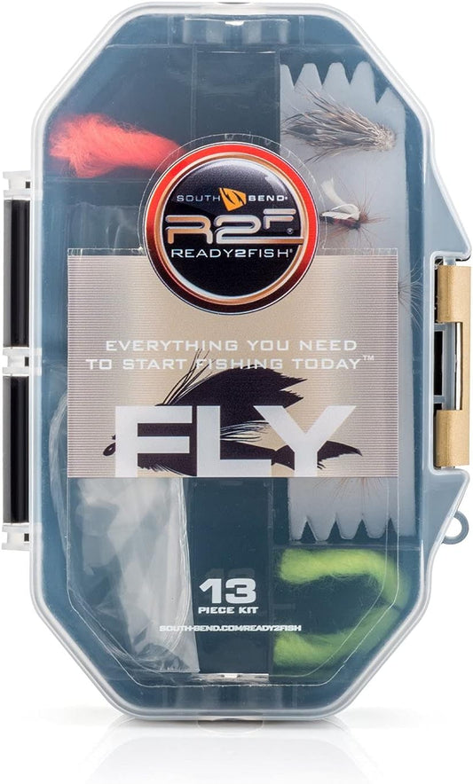 12 Pc Fly Fishing Tackle Kit