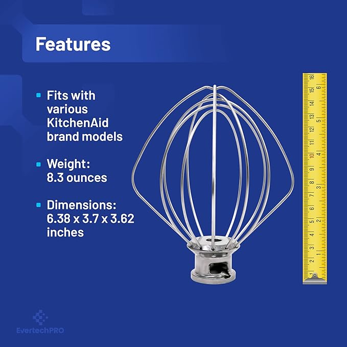 K45WW Wire Whip for KitchenAid