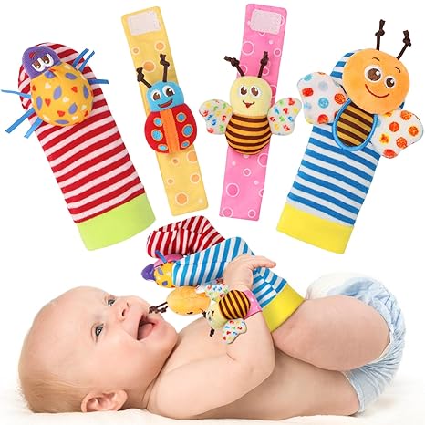 Baby Rattles Toys for 0-12 Month