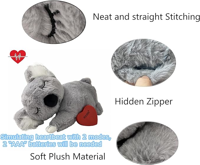 Puppy Anxiety Relief Heartbeat Toy Sleep Aid