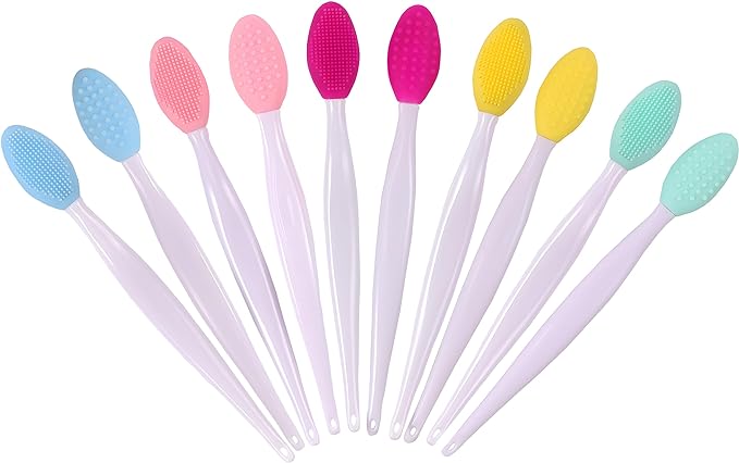 Silicone Lip Brush Exfoliating Nose Clean Blackhead Removal Brush