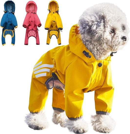 Dog Raincoat with Hood