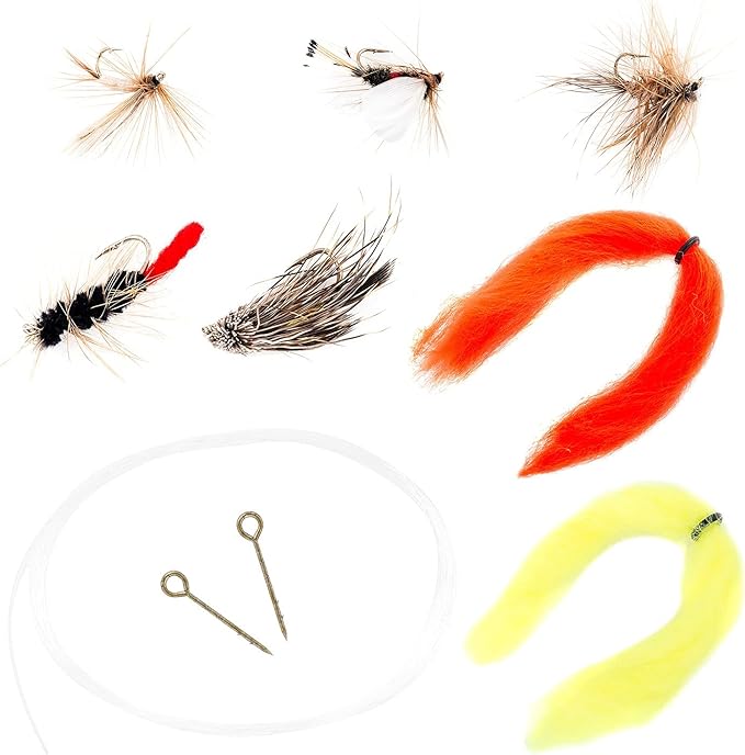 12 Pc Fly Fishing Tackle Kit