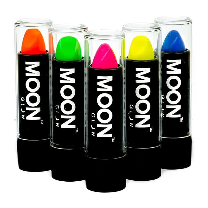 Lápiz labial Blacklight Neon UV 0,16 oz intenso 