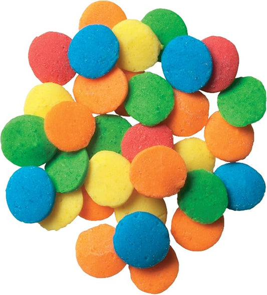 DecoPac Quins, Bright Sequins, 3 Pound,Yellow,Orange,Blue,Green,Red