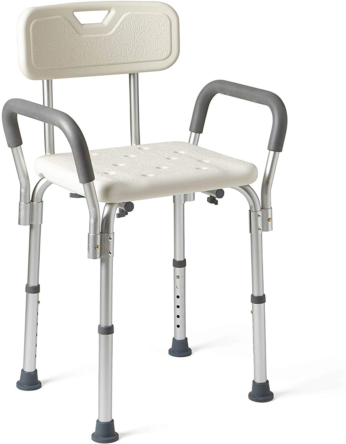 Medline Bath Bench with Back and Arms