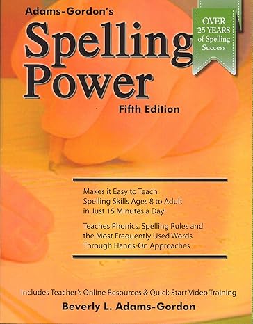 Spelling Power (Fifth Edition) Perfect Paperback