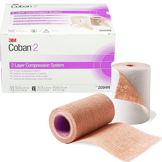 3M Coban 2 Two-Layer Compression System with Stocking 2094N