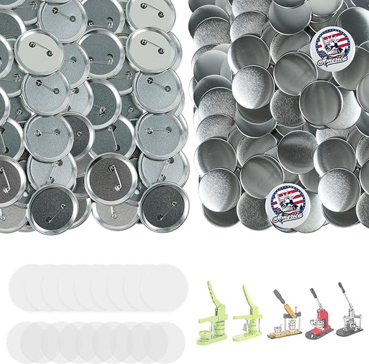 2.25"  200 Sets Button Maker Supplies