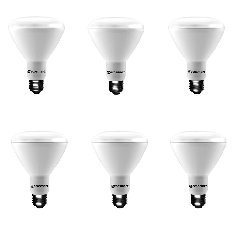 LED regulable BR30 equivalente a 65 vatios: paquete de 6 de 65 vatios