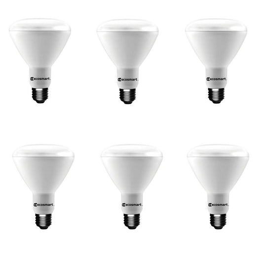 65-Watt Equivalent BR30 Dimmabl-LED : 6pk 65watt