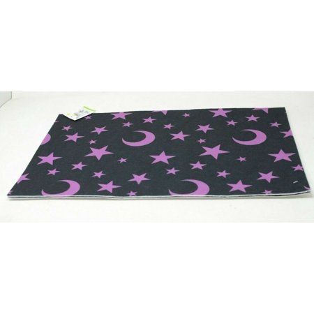 Juego de 2 lugares de fieltro Spooky Night para Halloween: 18" ancho x 12" alto