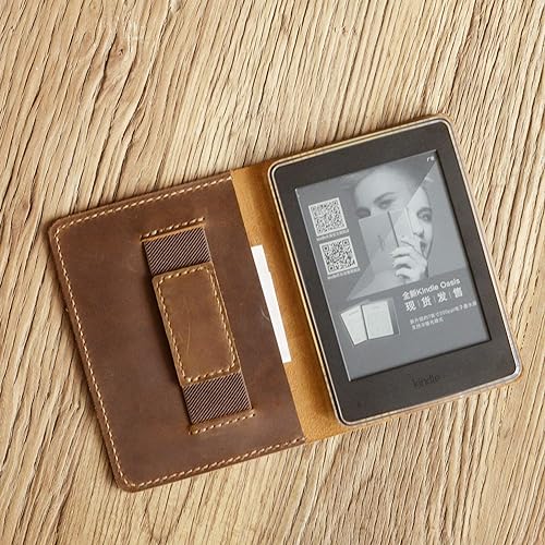Genuine Leather 2021 Kindle Paperwhite 5 case / 2018 Kindle Paperwhite 4 case