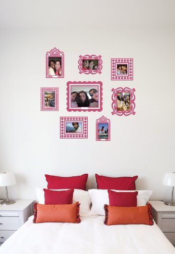 Pink Stickr Peel & Stick Wall F