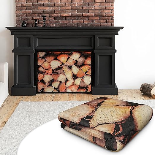 Choice Home Goods Magnetic Fireplace Cover 39"x32"