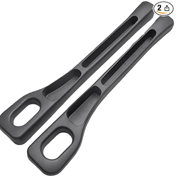 2 Pack Vehicle-Mounted Gap Leak-Proof Filling Strip, Car Seat Gap Organizer Filler, Between Seat Car Gap Filler, Car Side Seat Gap Filler, Car Seat Gap Filler Universal for Car SUV Truck (Black)