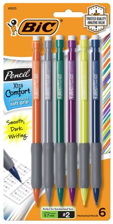 BIC Mechanical Pencils, Best for School & Office Supplies Fine Point (0.5mm)