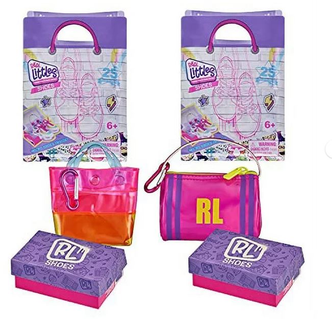 Real Littles - Collectible Micro Sneaker & Handbag with Surprises! - Bundle Exclusive