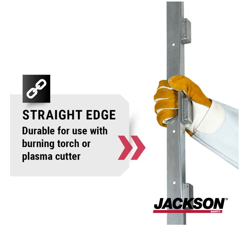 Jackson Safety Contour Magnetic Burning Guide - Welding Accessory for Straight Edge, Burning Torch, Plasma Cutting