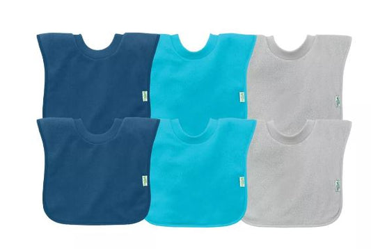 Green Sprouts Pull-over Stay-dry Toddler Bib (6 pack)