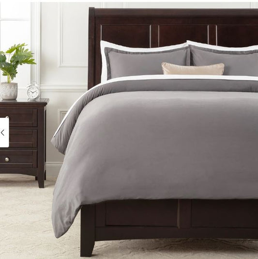 King-Ultra Soft Duvet Cover Set - Earthy Taupe