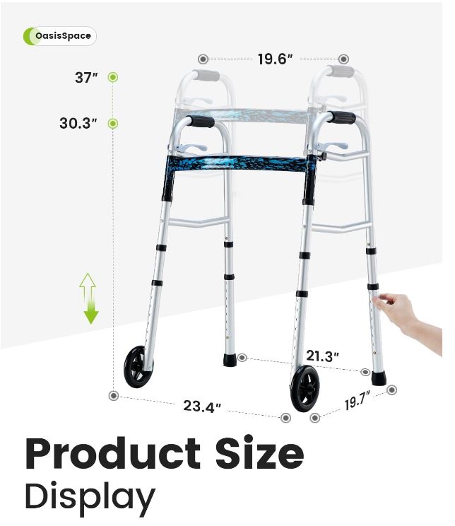 OasisSpace Compact Folding Walk