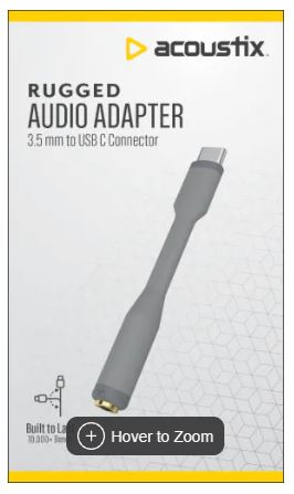 Adaptador de audio USB Acoustix