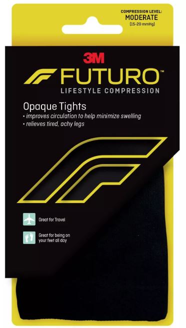 FUTURO Opaque Tights - Black