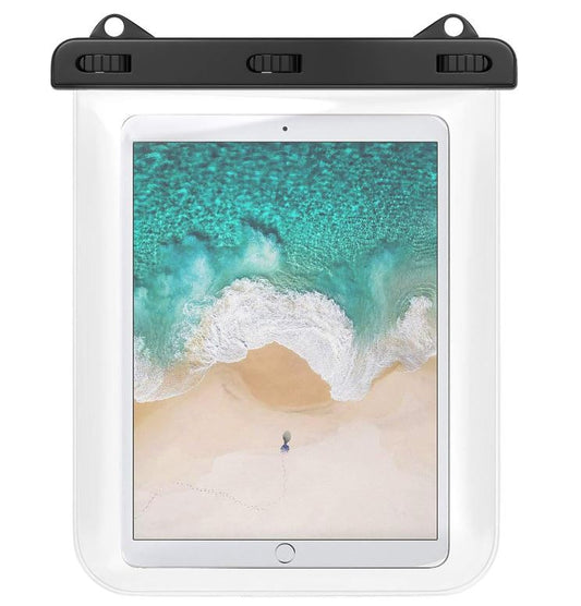 Waterproof case HeySplash Waterproof cover Tablet 12 inches or less Compatible Touch panel operation iPad Air4 2020 10.9 / iPad Pro11 2021/2020/2018 / Surface Go2 10.5 / Fire HD 10/10 Plus with vinyl IPX8 hand holder