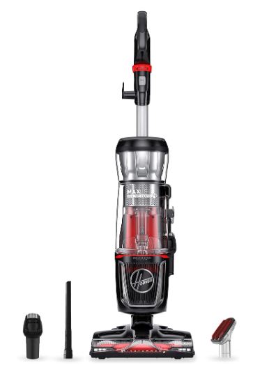 Hoover Max Life MaxLife Pro Swivel Bagless Upright Vacuum Cleaner, for Carpet and Hard Floors, Perfect for Pets, HEPA Media Filtration, UH74220PC, Black