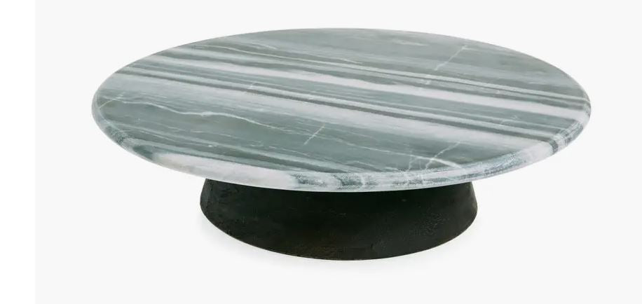 14" Marble Lazy Susan