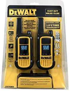 DXFRS800 Heavy-Duty 2-Watt Walkie Talkies (2-Pack)