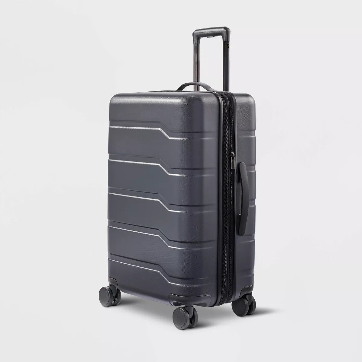 Hardside Medium Checked Suitcase - Open Story