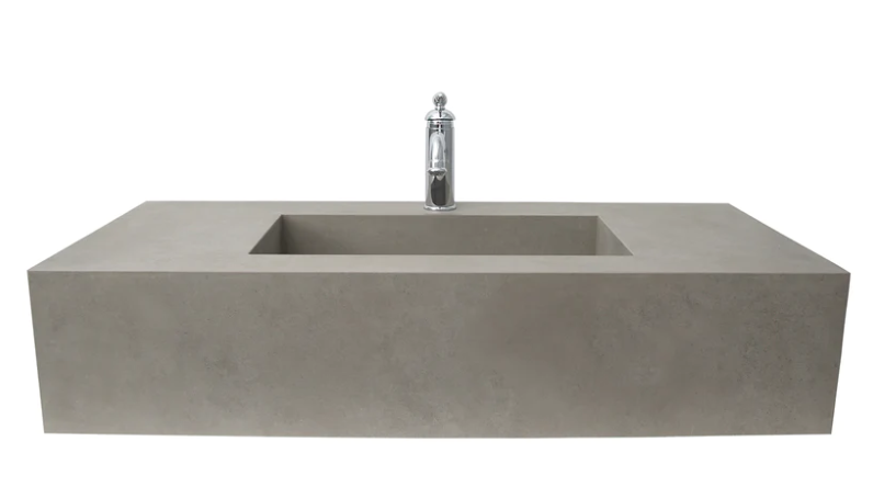 36" Wall-Hung Sink with Invisible Drain